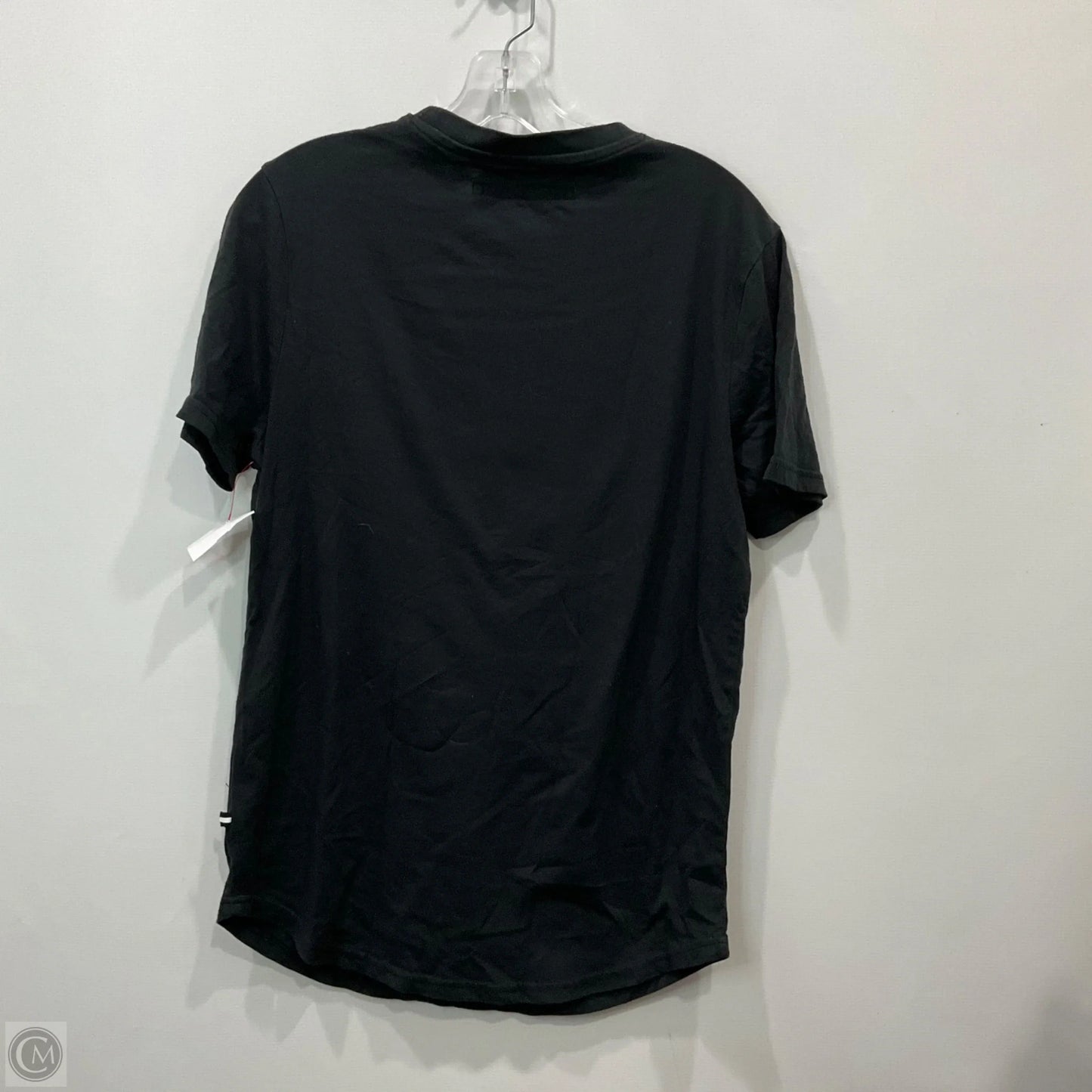 Top Short Sleeve By Edgar + Ash In Black & Orange, Size: S
