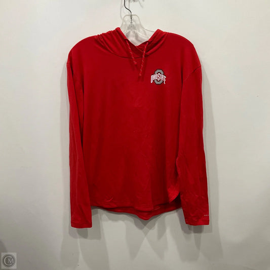 Top Long Sleeve By Columbia In Red, Size: M