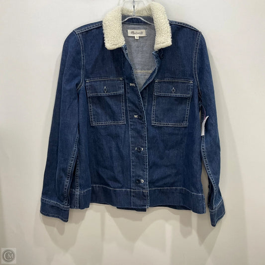 Jacket Denim By Madewell In Blue Denim, Size: Xs