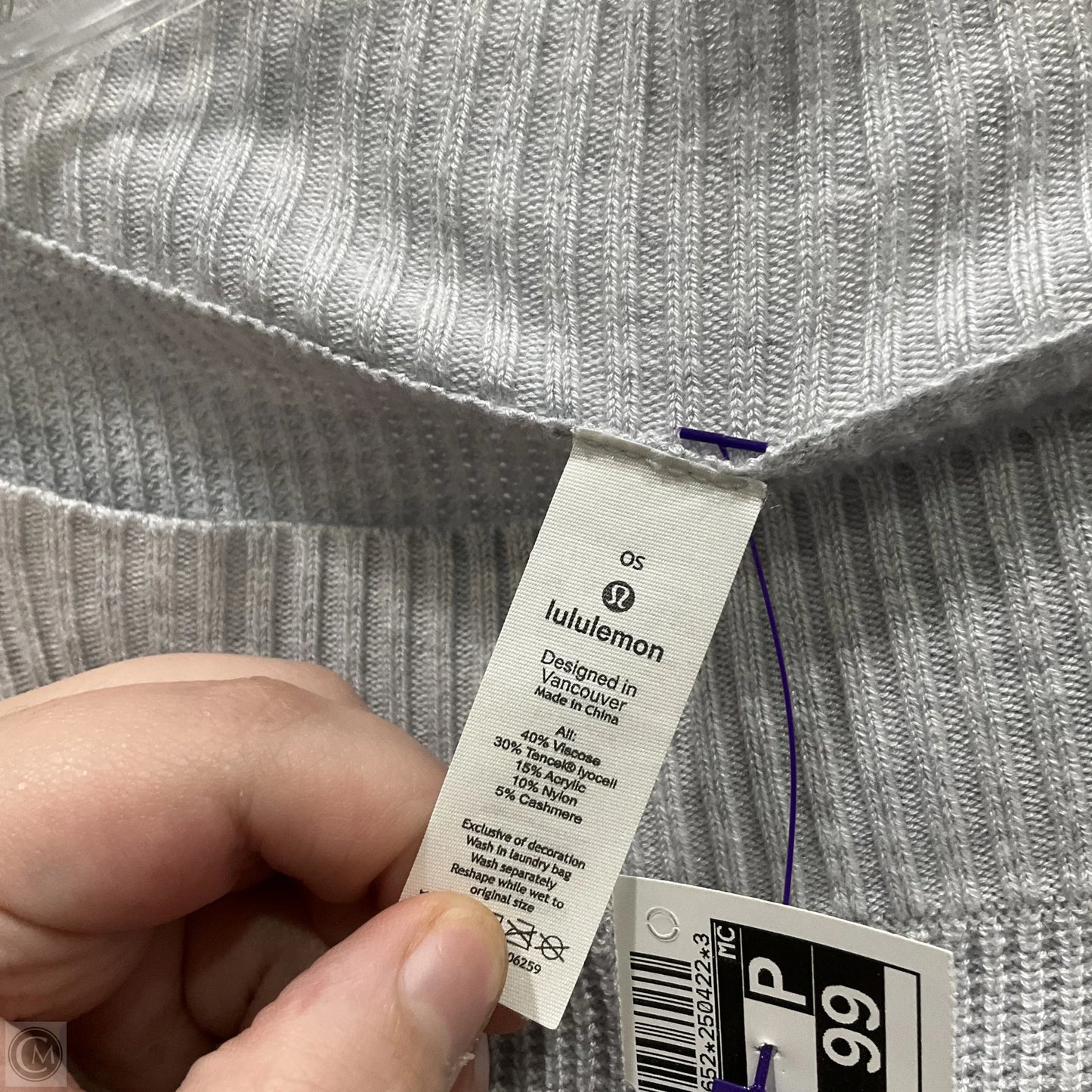 Shawl By Lululemon In Grey, Size: Osfm