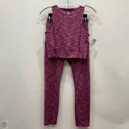 Athletic Pants 2pc By Lou And Grey In Purple, Size: S