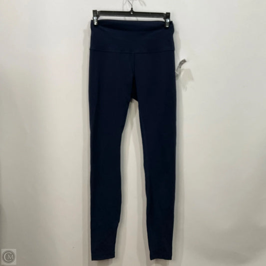 Athletic Leggings By Lululemon In Navy, Size: 4