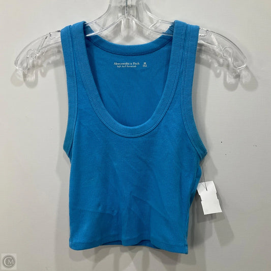 Top Sleeveless Basic By Abercrombie And Fitch In Blue, Size: Xs