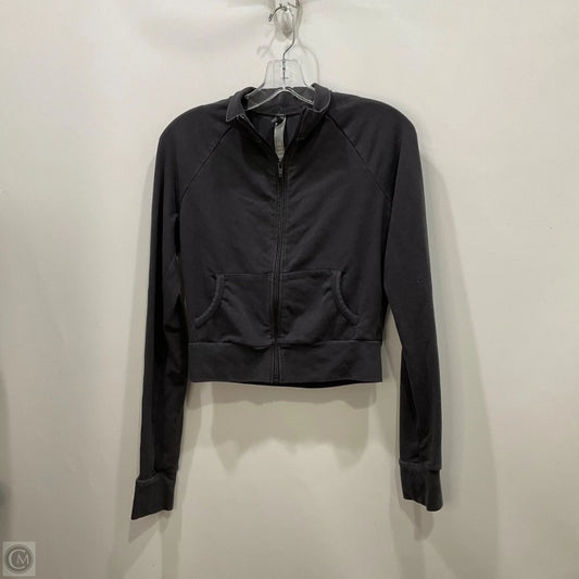 Athletic Jacket By Skims In Grey, Size: M