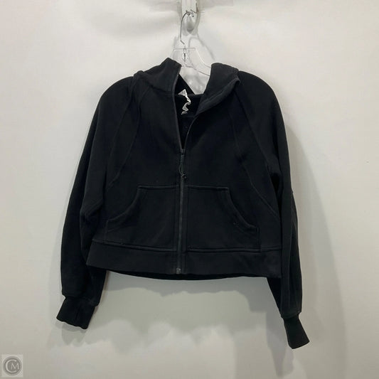 Athletic Jacket By Lululemon In Black, Size: Xs