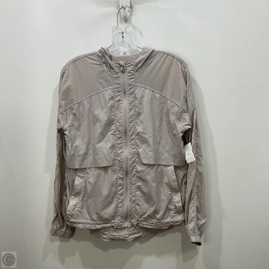 Jacket Windbreaker By Lululemon In Grey, Size: 2