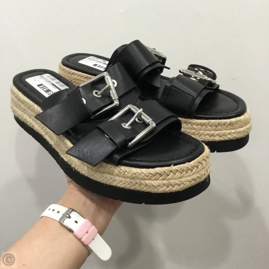 Sandals Heels Platform By Bcbgeneration In Black, Size: 8