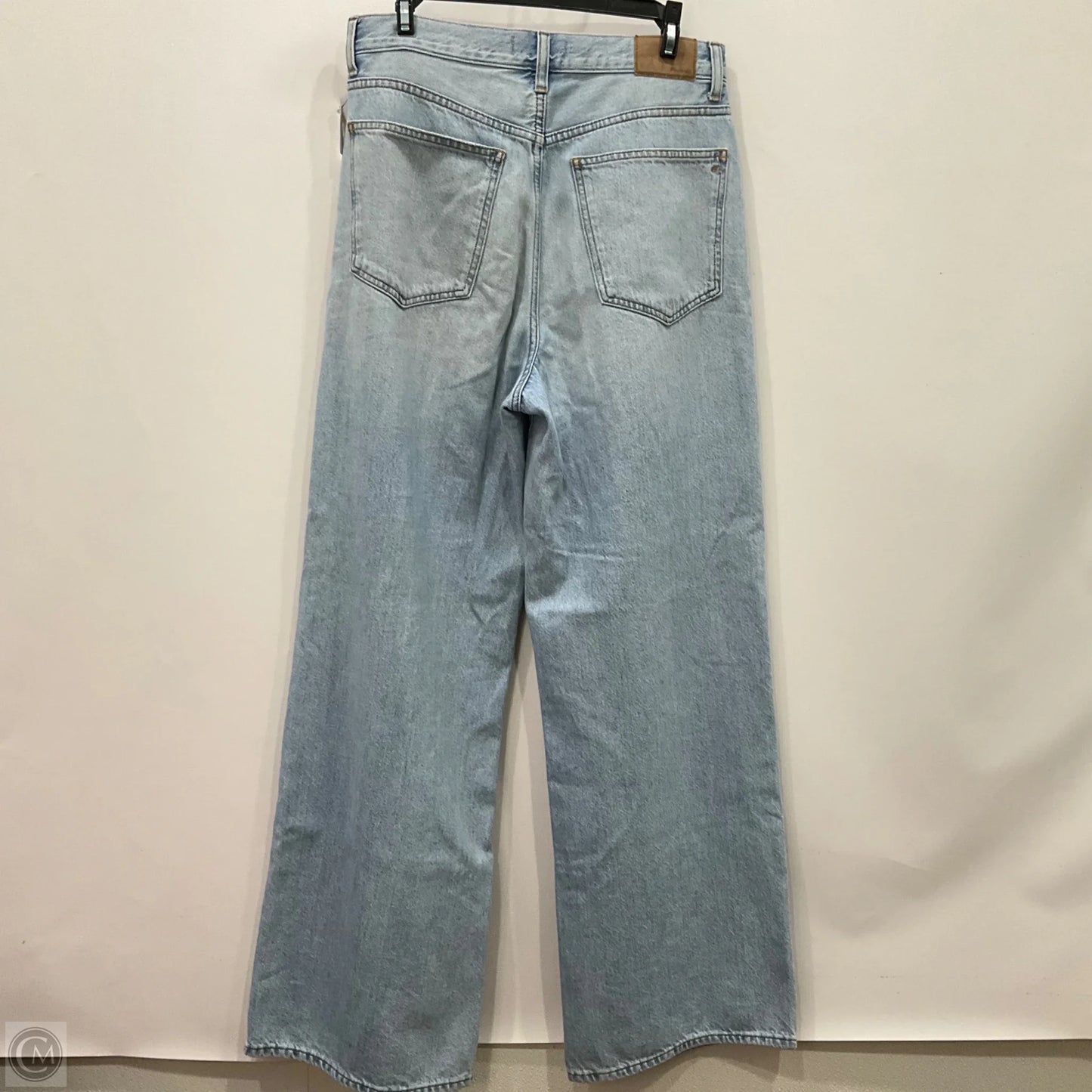Jeans Wide Leg By Madewell In Blue Denim, Size: 8
