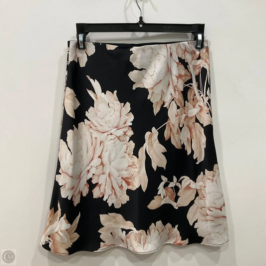Skirt Mini & Short By Babaton In Black & Pink, Size: 4