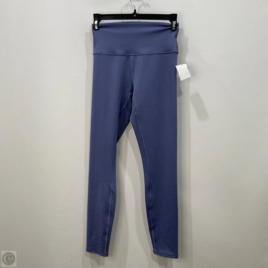 Athletic Leggings By Alo In Blue, Size: S