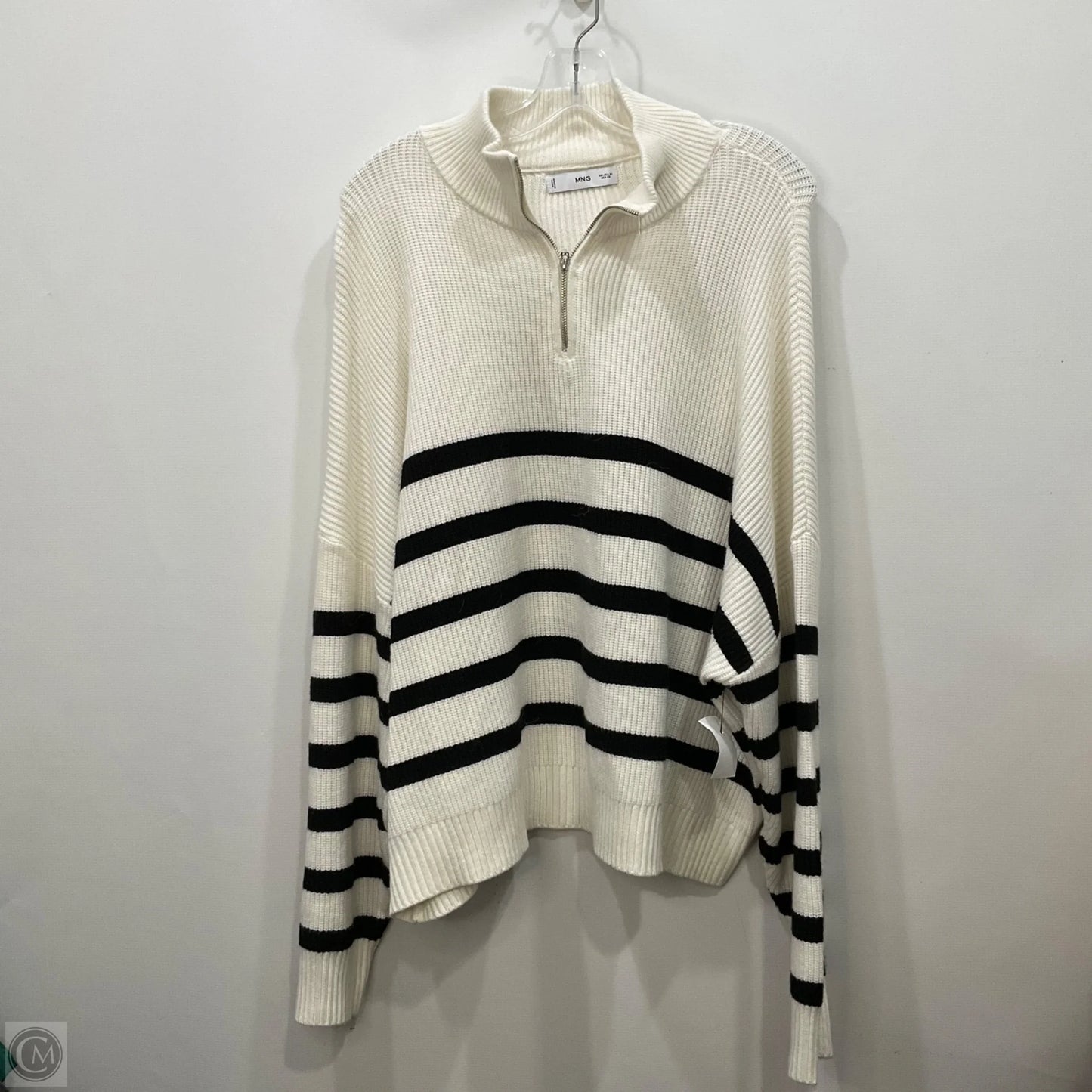 Sweater By Mng In Black & White, Size: Xl