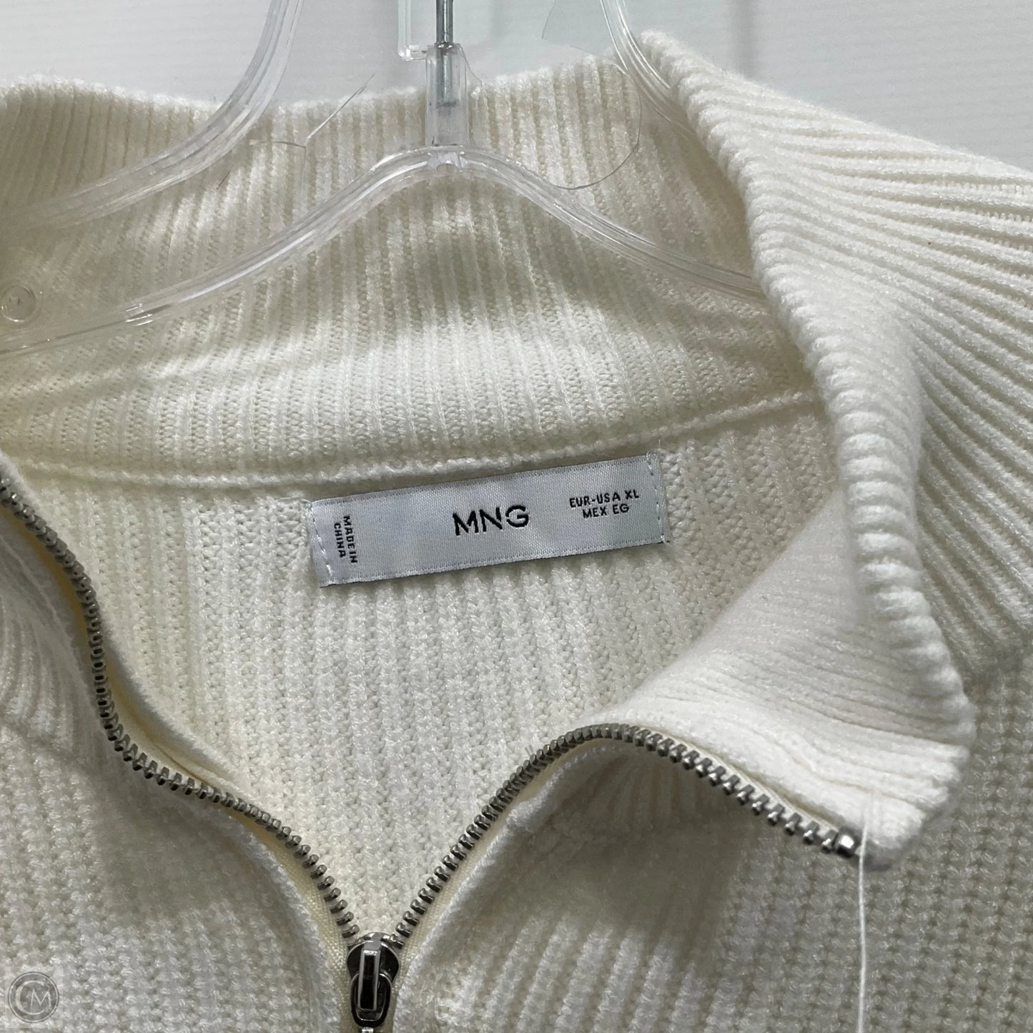 Sweater By Mng In Black & White, Size: Xl