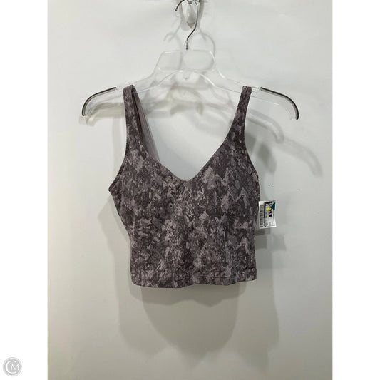 Athletic Tank Top By Lululemon In Grey, Size: 6