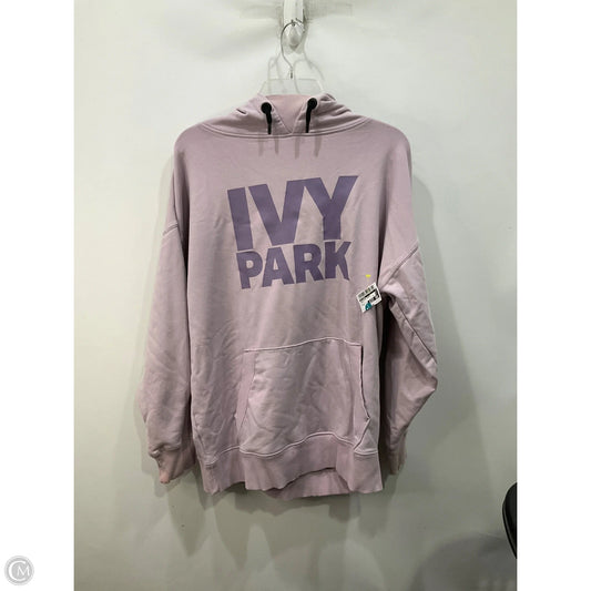 Sweatshirt Hoodie By Ivy Park In Purple, Size: M