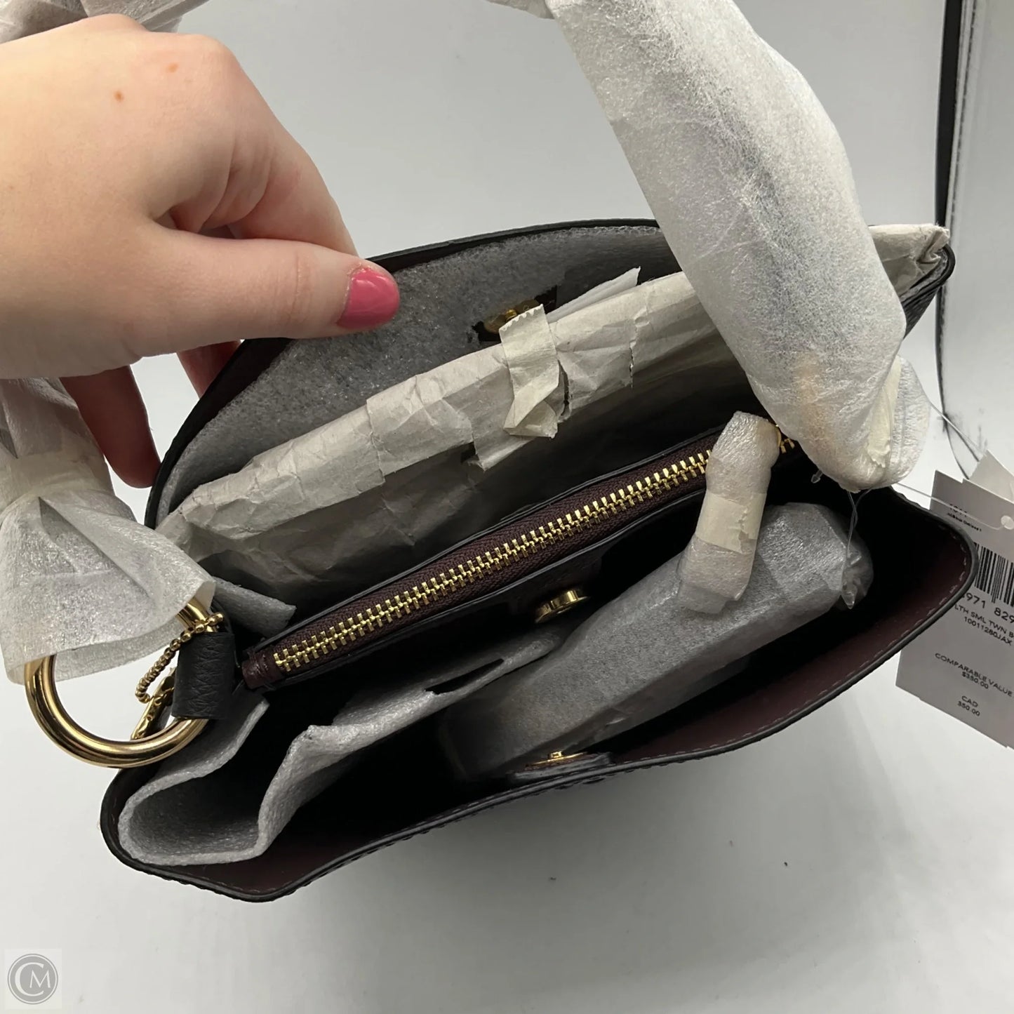 Crossbody Designer By Coach, Size: Small