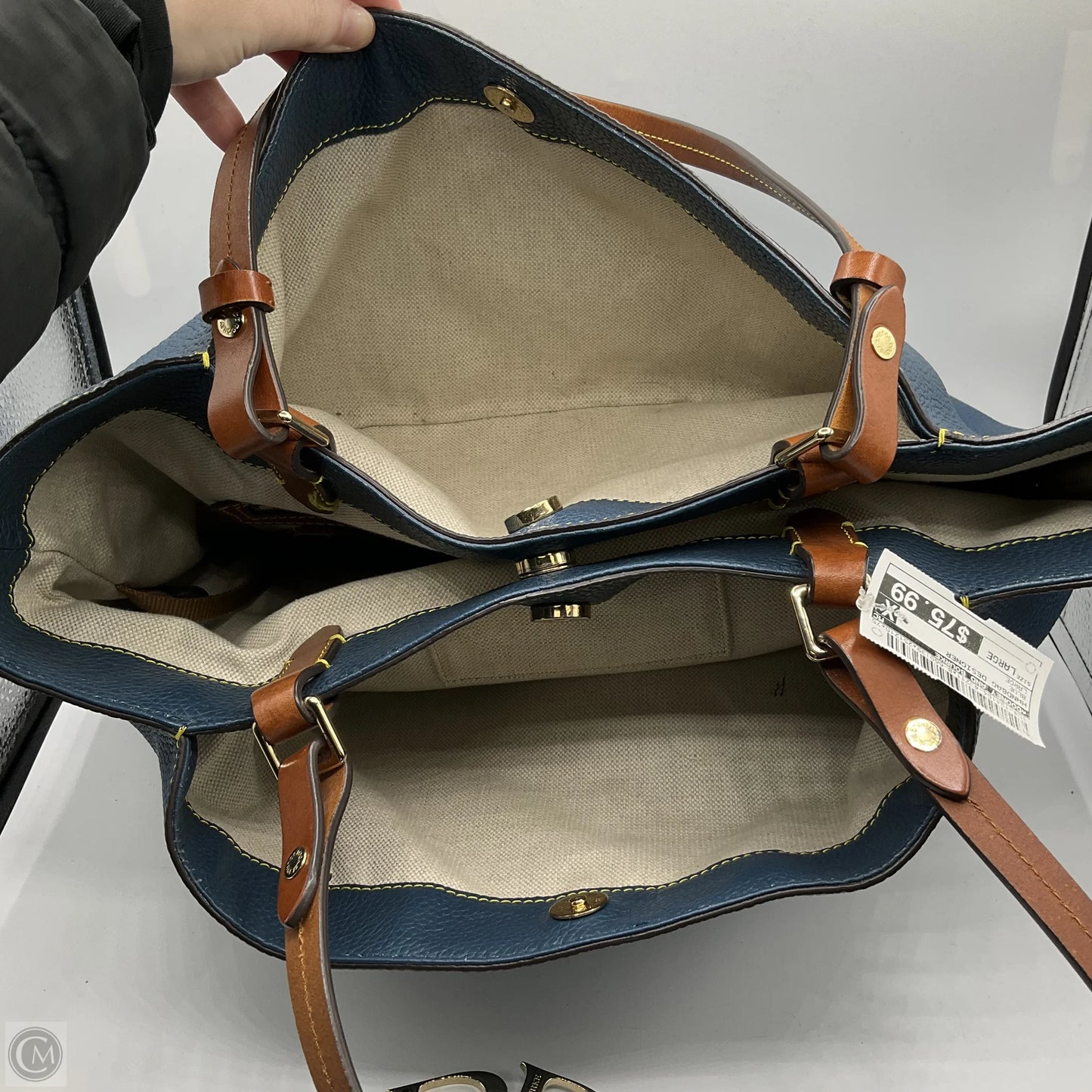 Handbag Designer By Dooney And Bourke, Size: Large