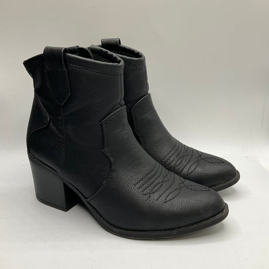 Boots Western By Union Bay In Black, Size: 6