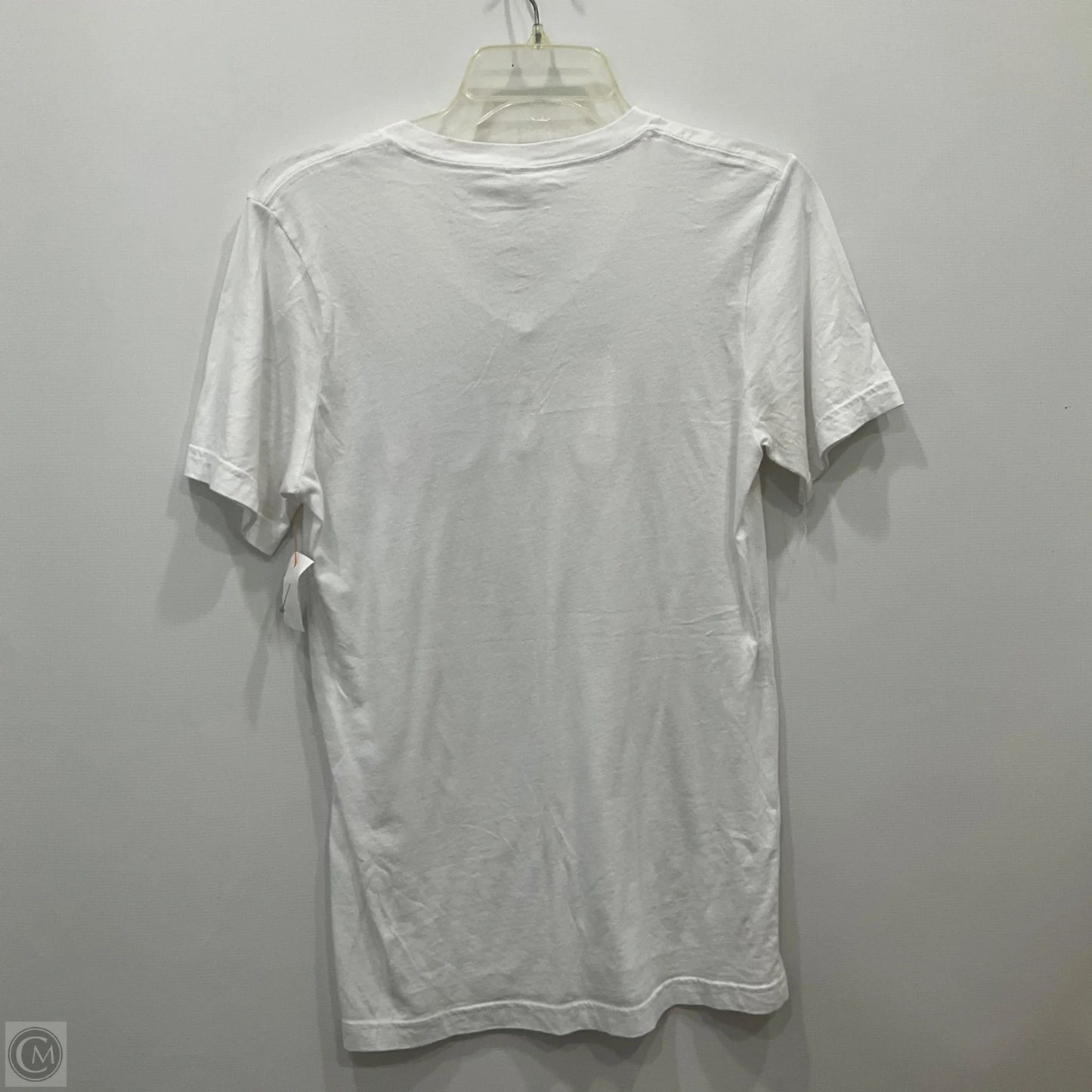 Top Short Sleeve By Bella + Canvas In White, Size: S