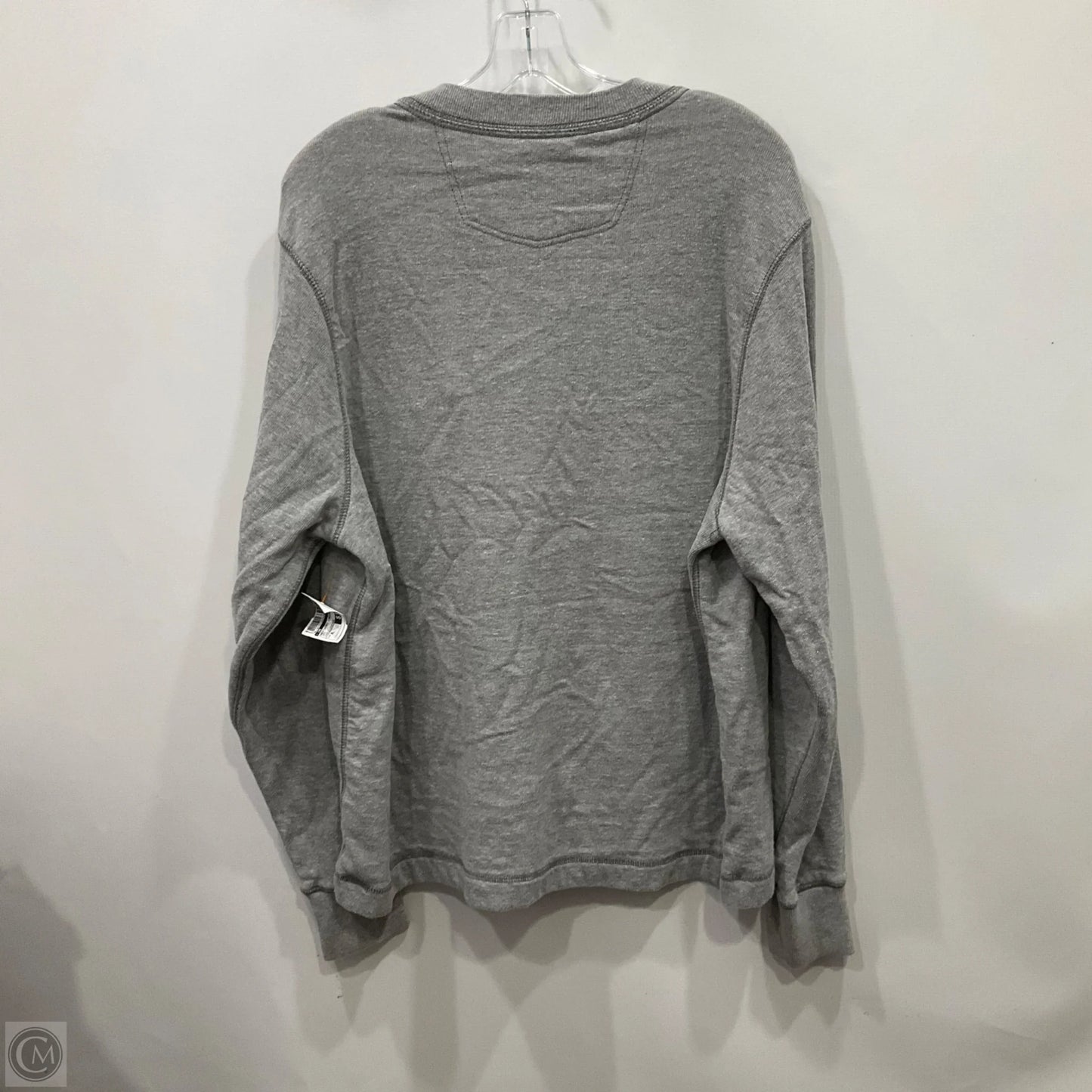Sweatshirt Crewneck By Cme In Grey, Size: Xl