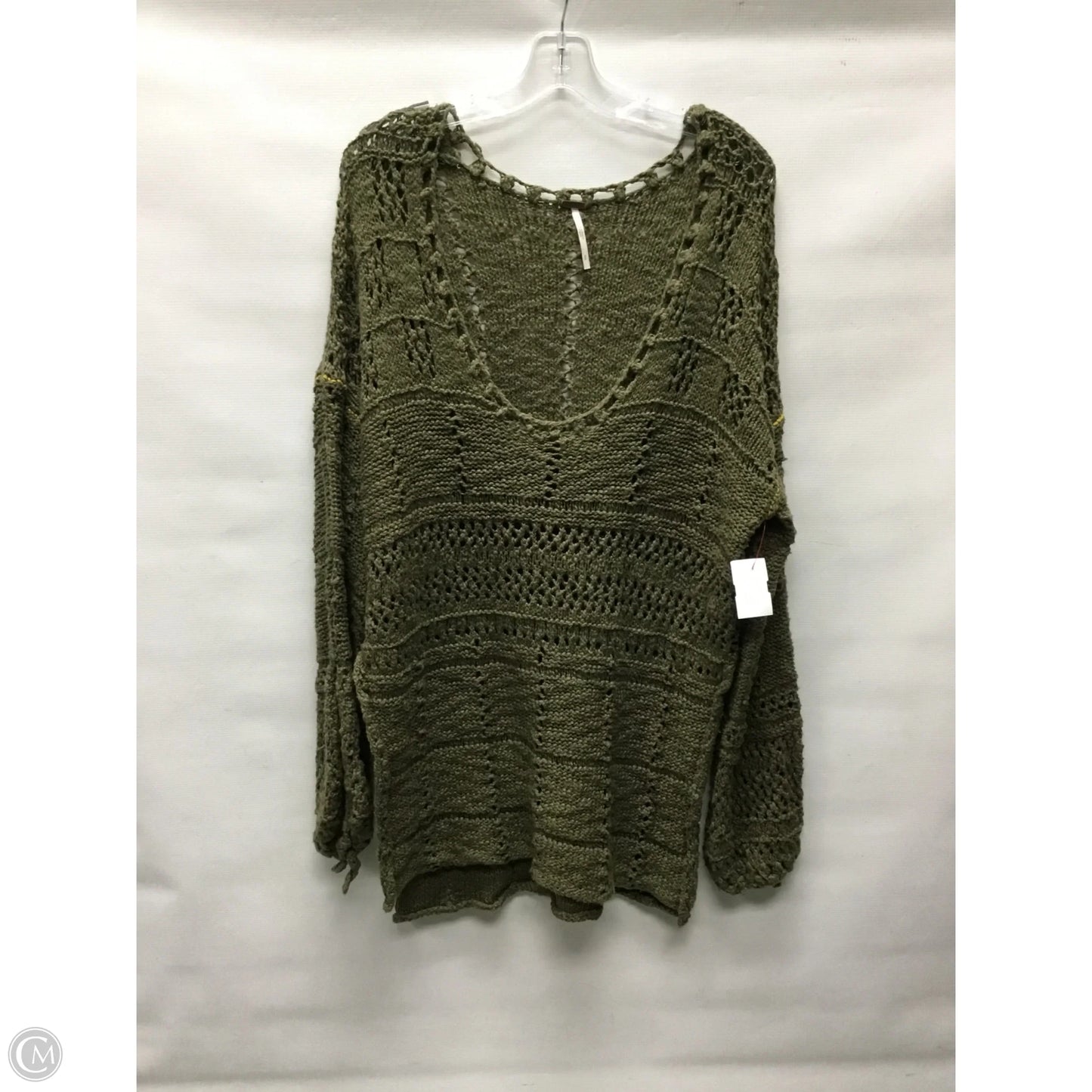 Sweater By Free People In Green, Size: S