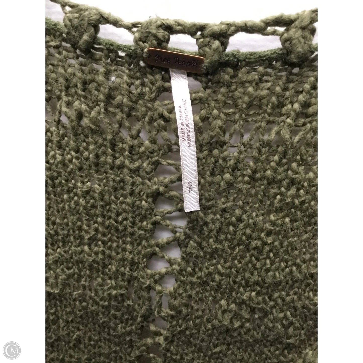 Sweater By Free People In Green, Size: S