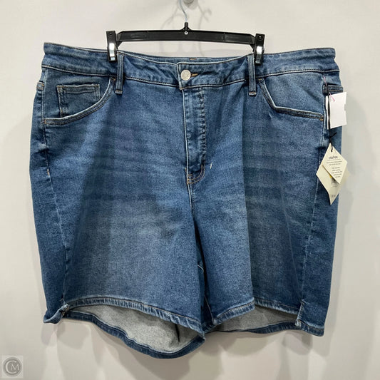 Shorts By Ava & Viv In Blue Denim, Size: 24