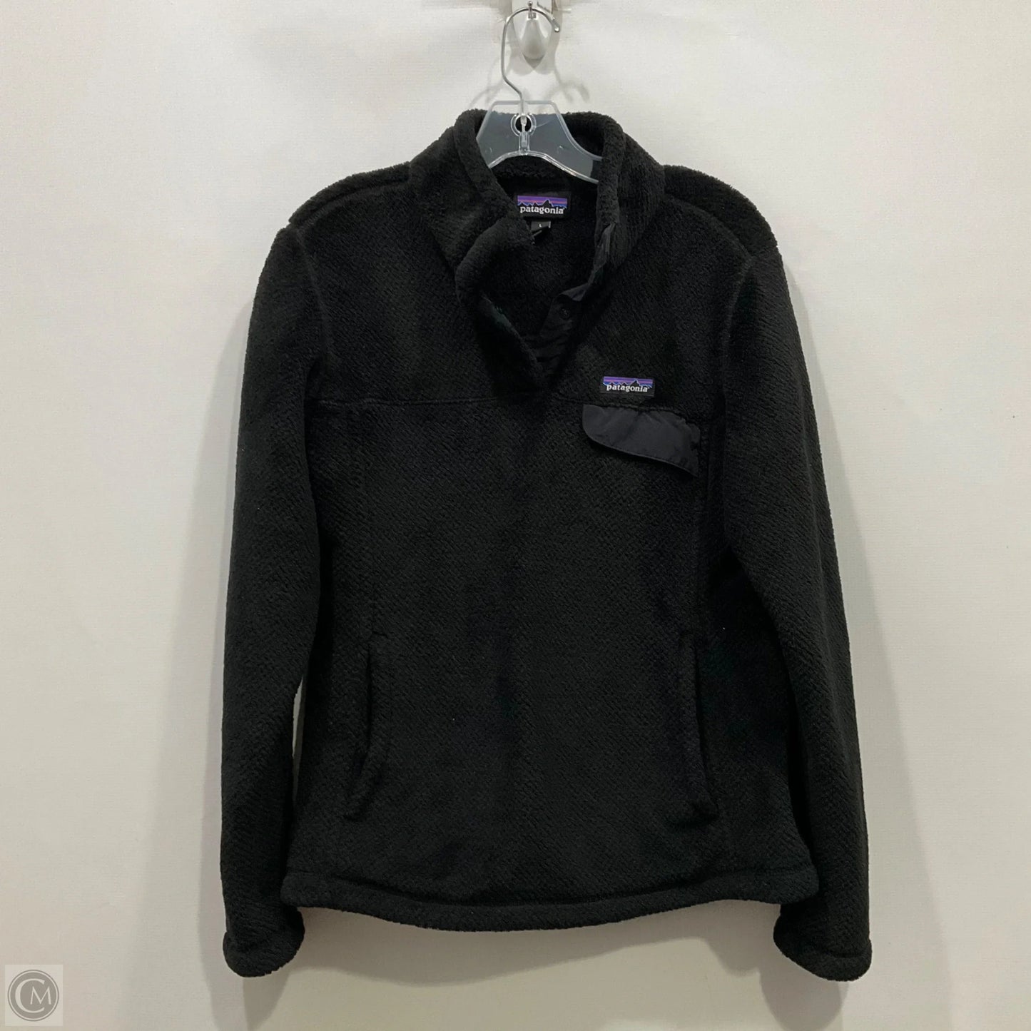 Jacket Fleece By Patagonia In Black, Size: L