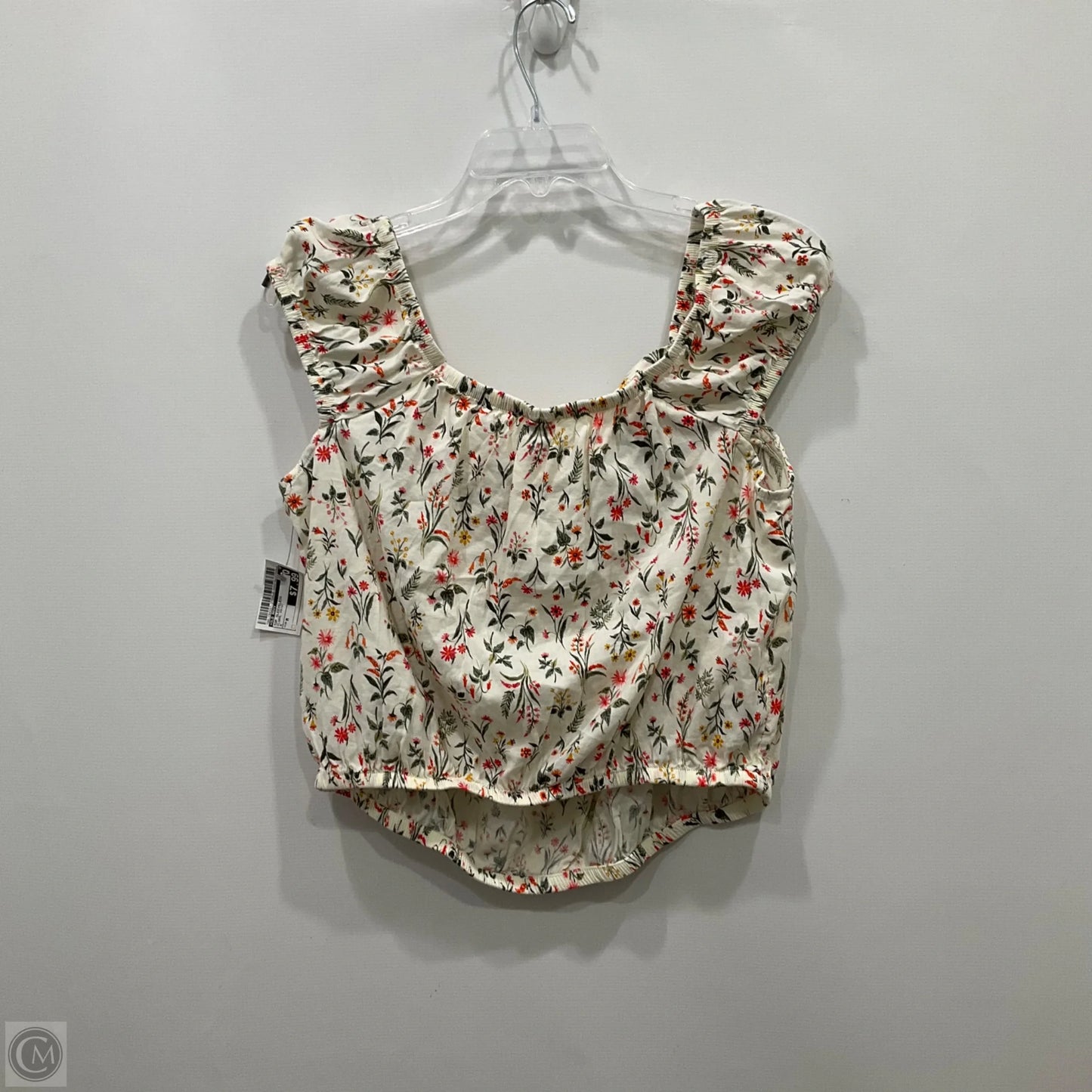 Top Sleeveless By Old Navy In Floral Print, Size: M