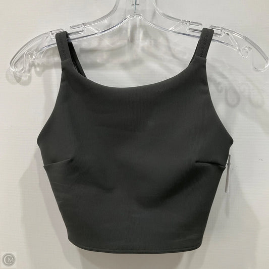 Athletic Bra By Lululemon In Grey, Size: 6