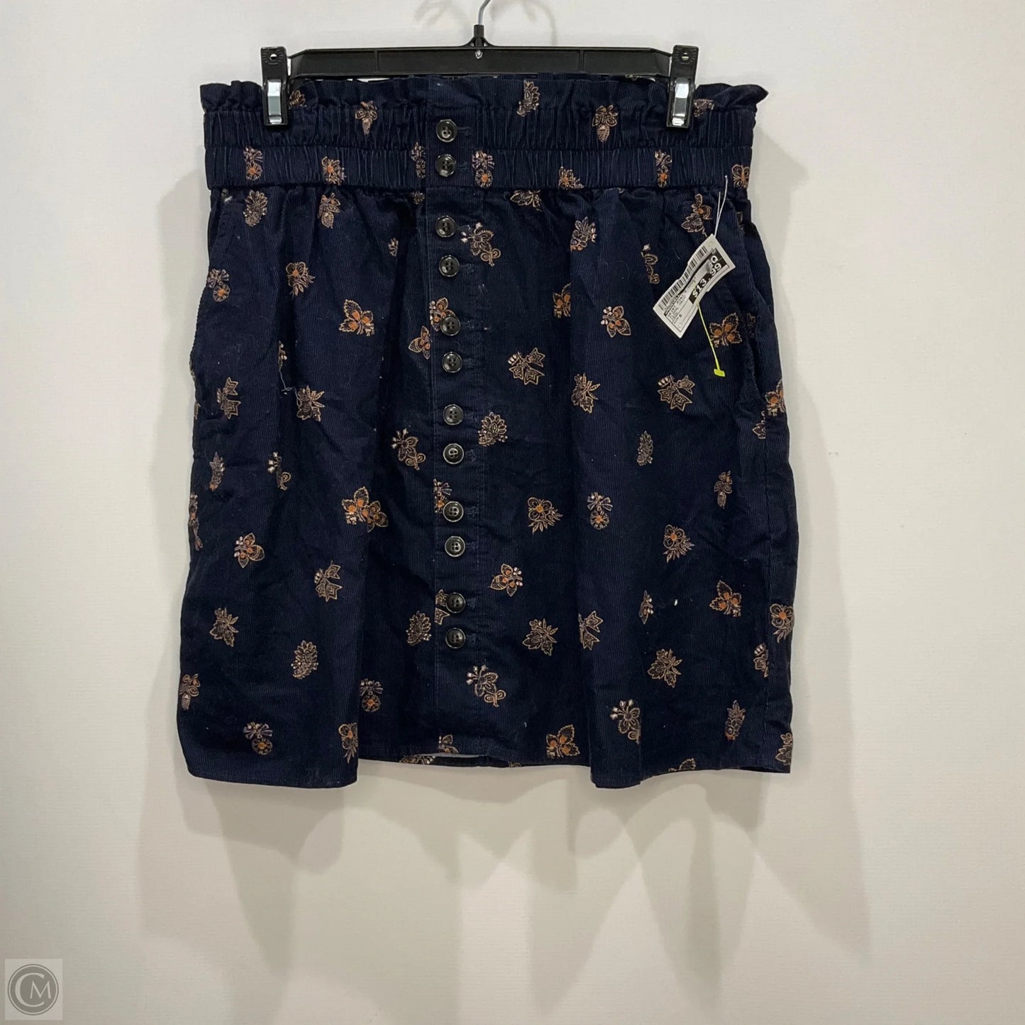 Skirt Mini & Short By Madewell In Floral Print, Size: S