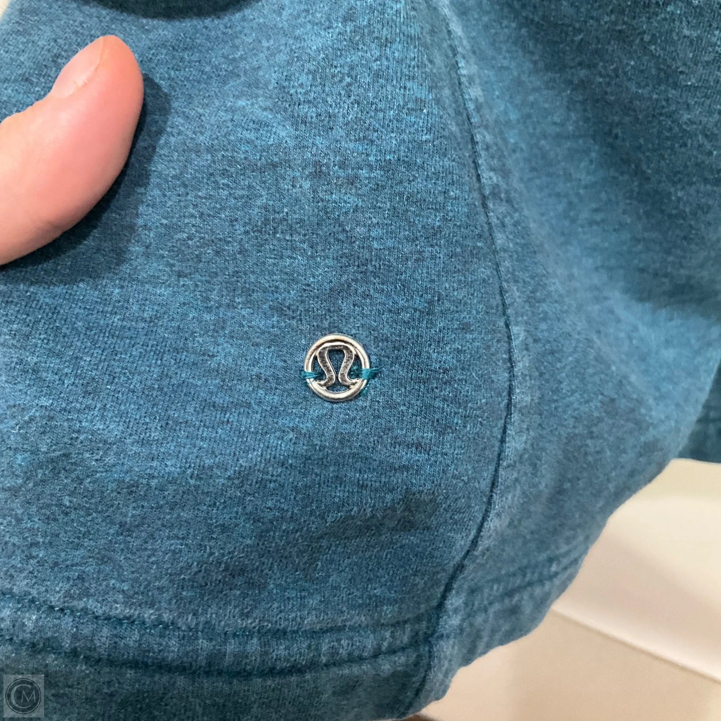 Athletic Jacket By Lululemon In Blue, Size: 4