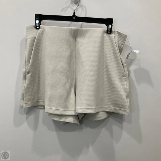 Athletic Shorts By Lululemon In Cream, Size: 8