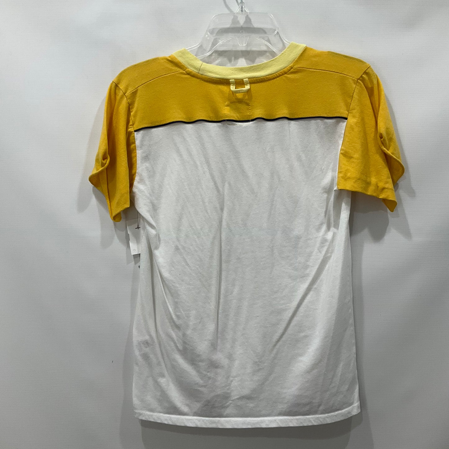 Yellow Top Short Sleeve camp collection, Size S