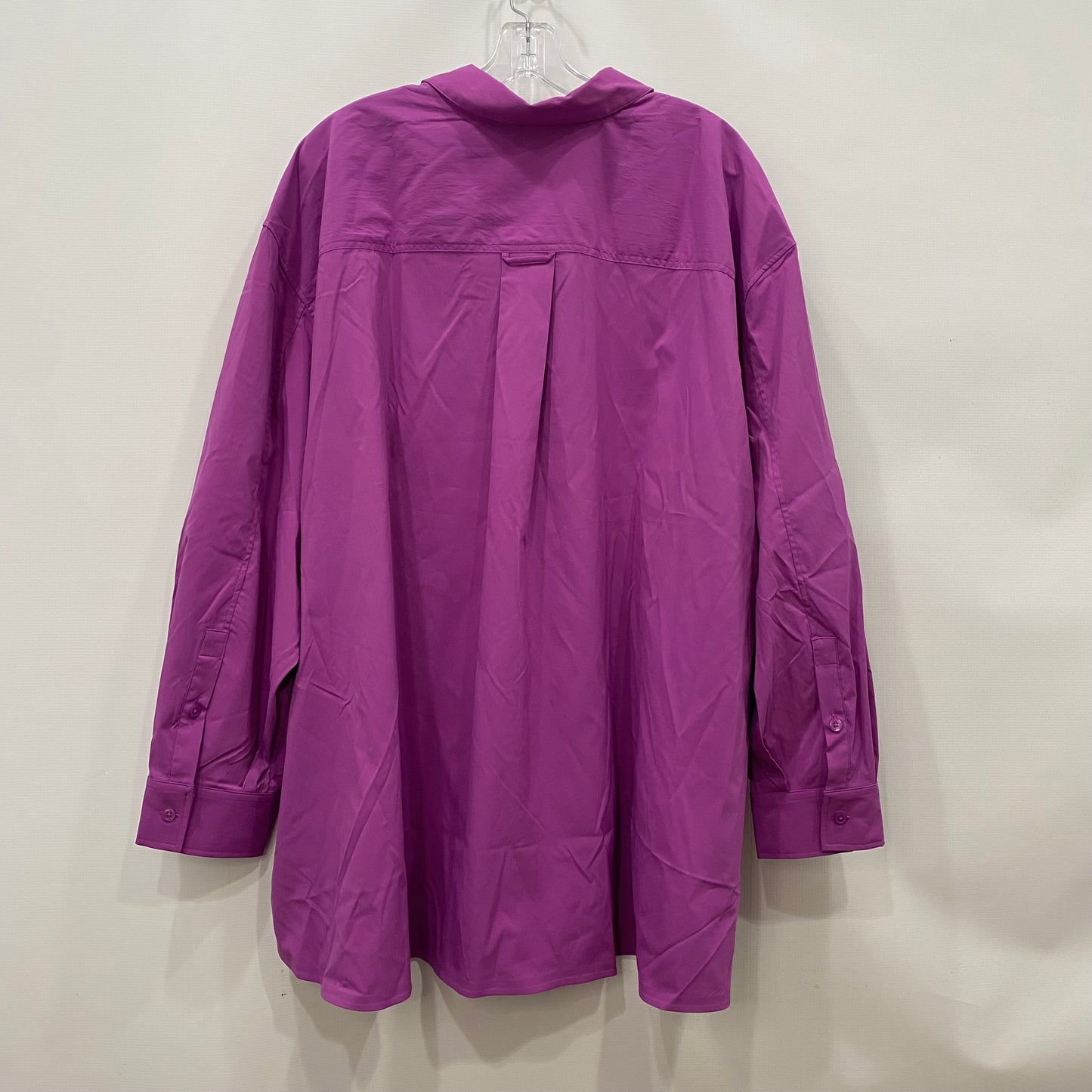 Top Long Sleeve By Athleta In Purple, Size: 3x