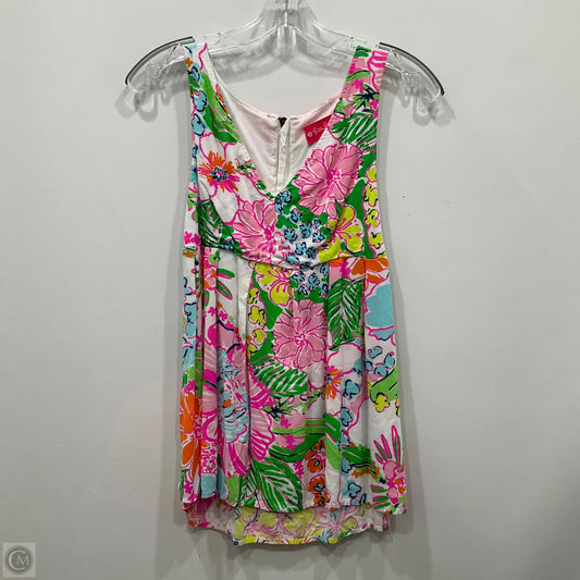 Top Sleeveless By Lilly Pulitzer In Multi-colored, Size: Xs