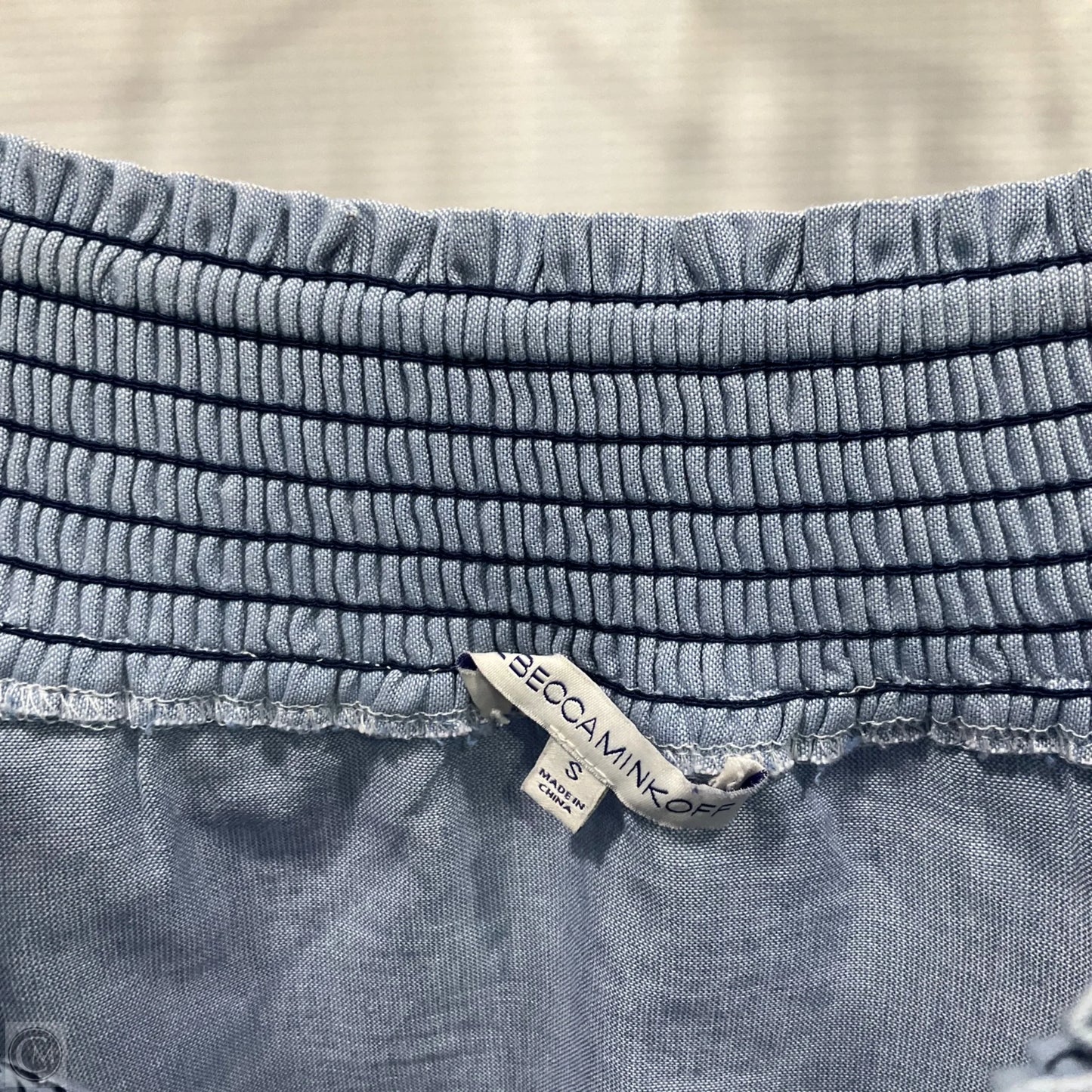 Dress Casual Short By Rebecca Minkoff In Blue, Size: S