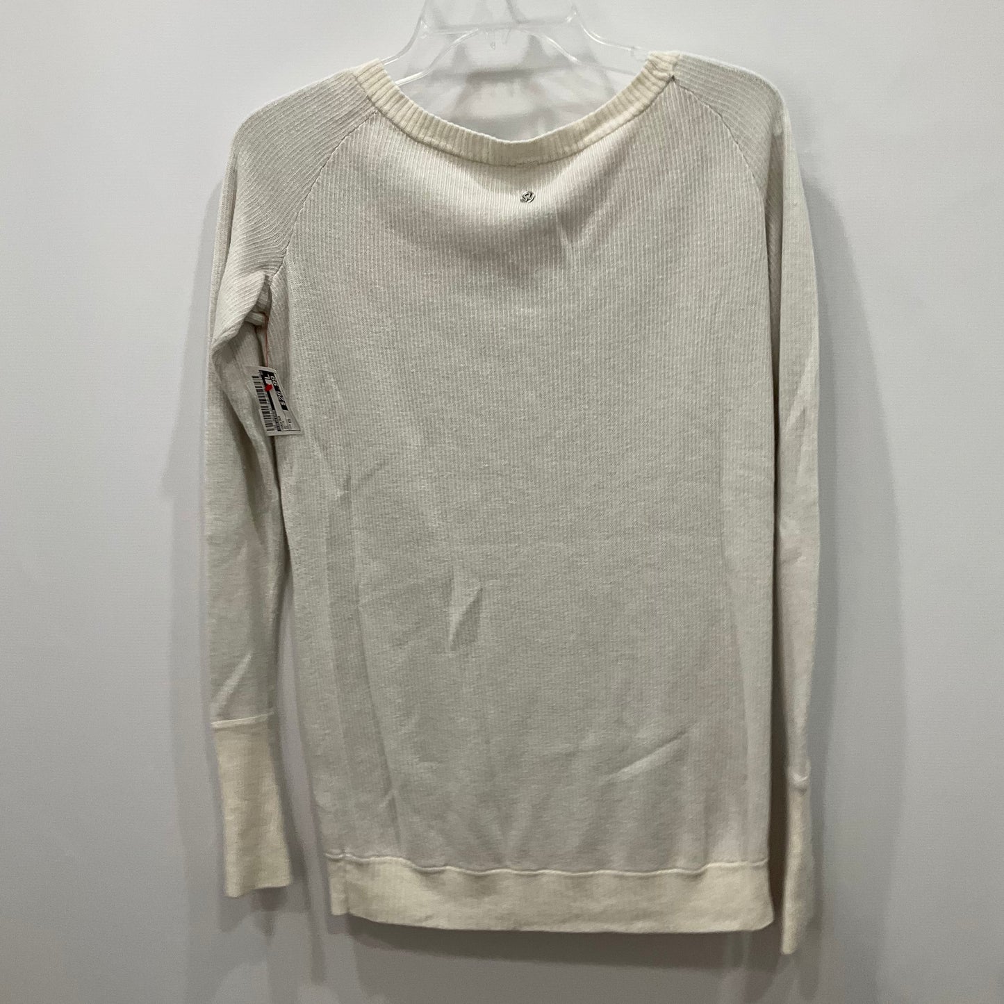 Sweater By Lululemon In White, Size: Xs