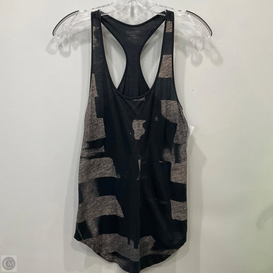 Top Sleeveless Designer By All Saints In Grey, Size: Xs