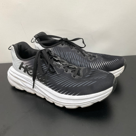 Shoes Sneakers By Hoka In Black & White, Size: 8.5