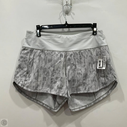 Athletic Shorts By Lululemon In Grey, Size: 6