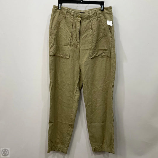 Pants Linen By J. Crew In Green, Size: 6