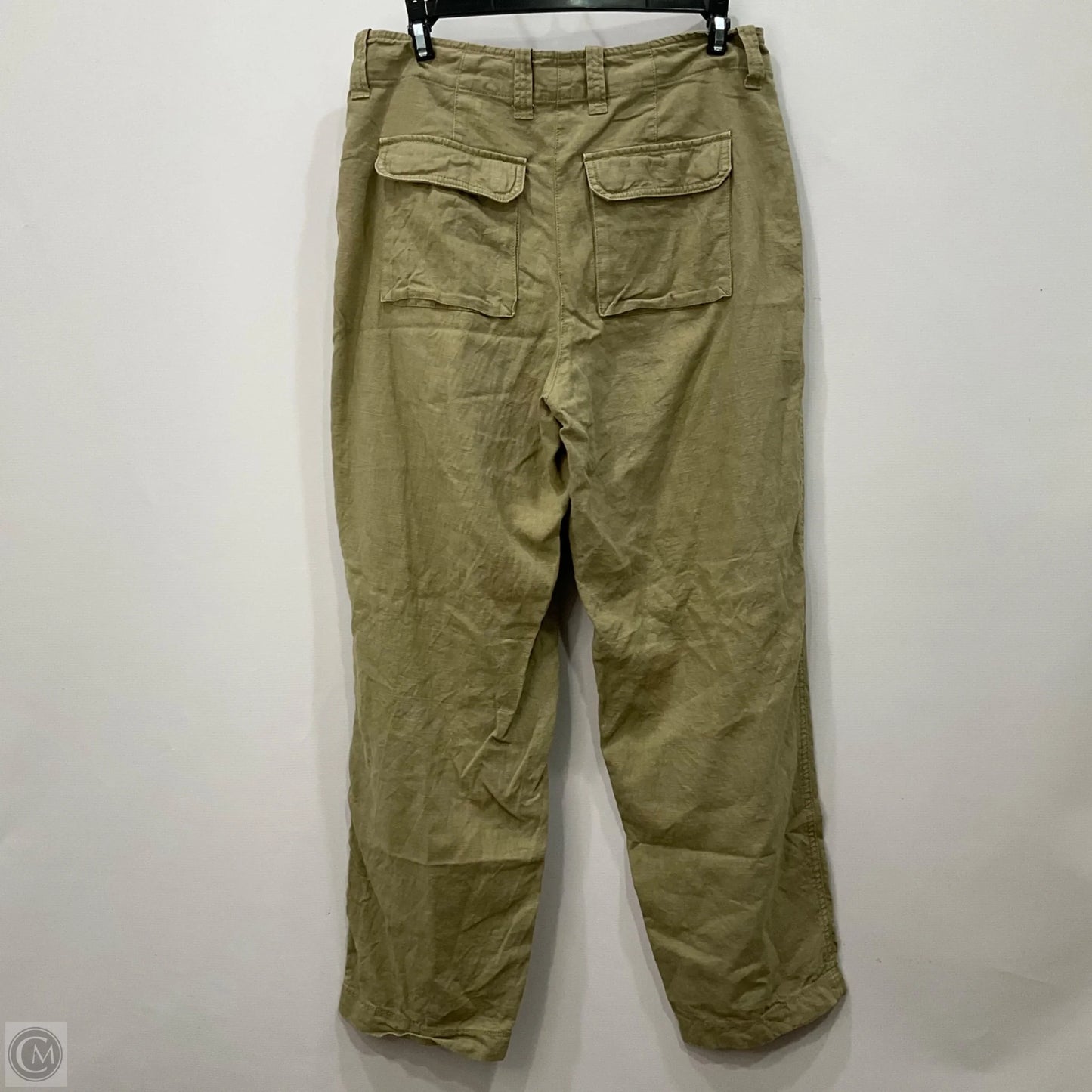 Pants Linen By J. Crew In Green, Size: 6