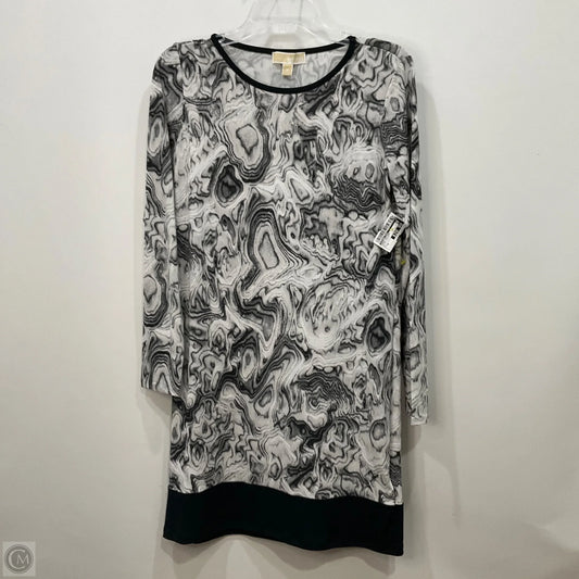Dress Designer By Michael Kors In Black & White, Size: M