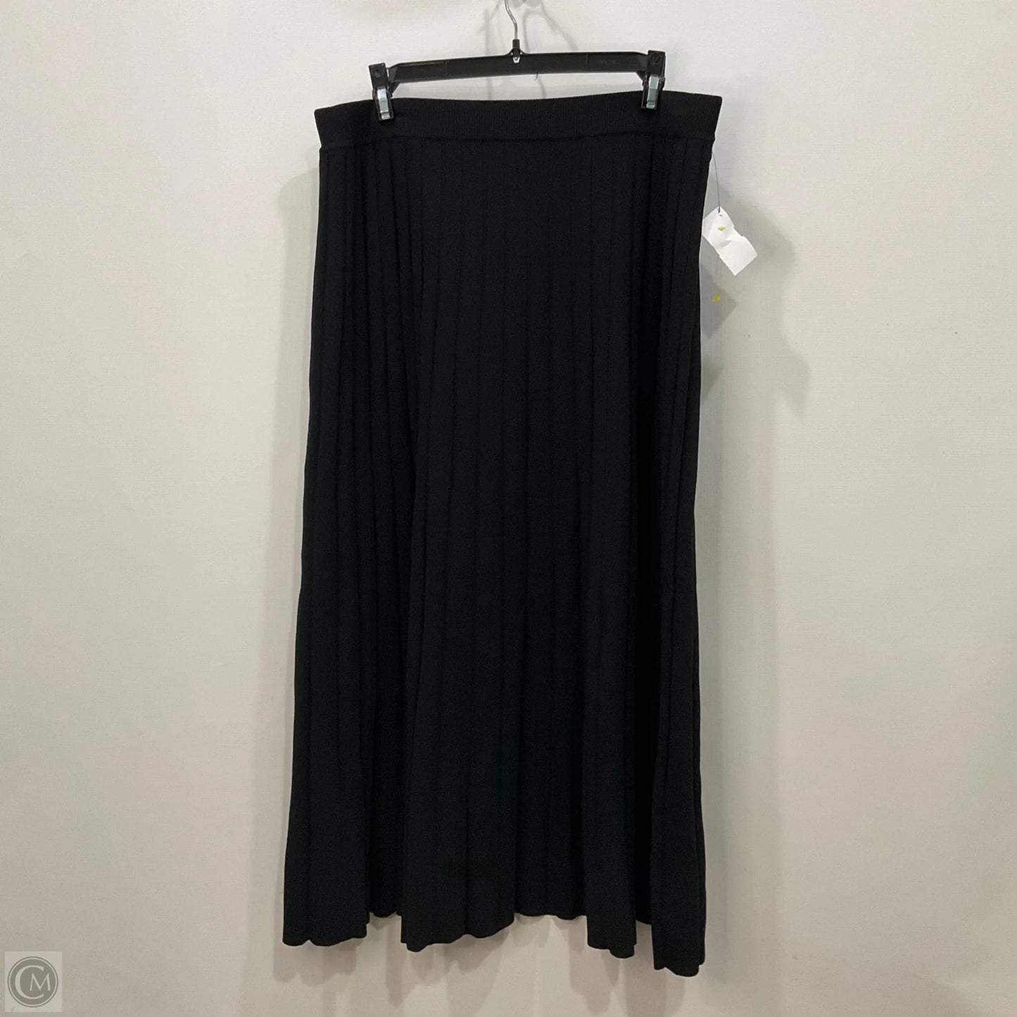 Skirt Designer By Michael Kors In Black, Size: L