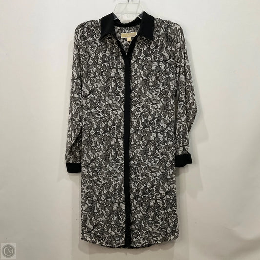 Dress Designer By Michael Kors In Grey, Size: M