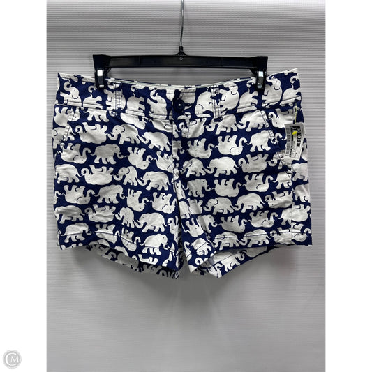 Shorts Designer By Lilly Pulitzer In Blue & White, Size: 6