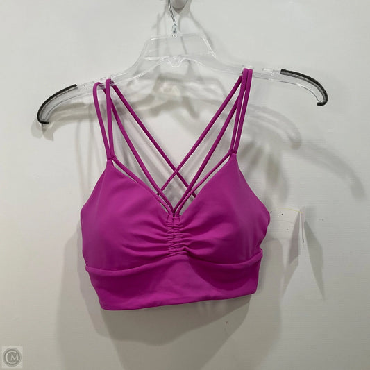 Athletic Bra By Lululemon In Pink, Size: 8