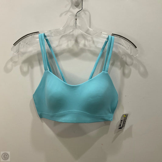 Athletic Bra By Lululemon In Blue, Size: 8