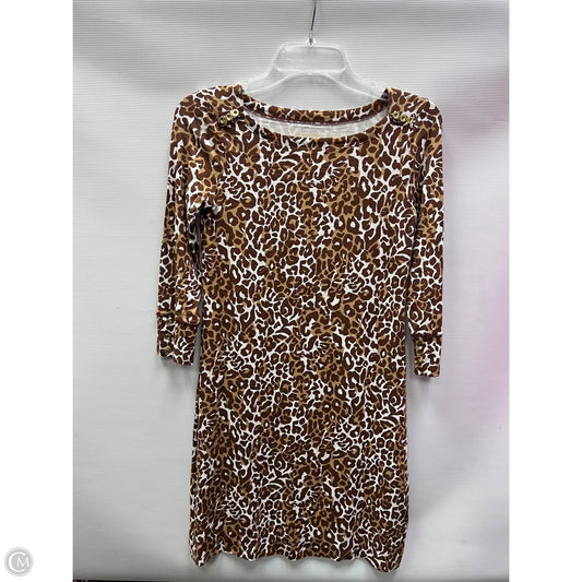 Dress Designer By Lilly Pulitzer In Animal Print, Size: Xs