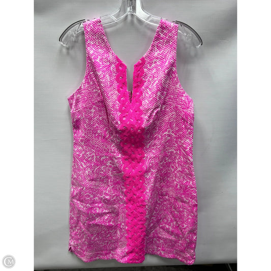 Dress Designer By Lilly Pulitzer In Pink, Size: 12